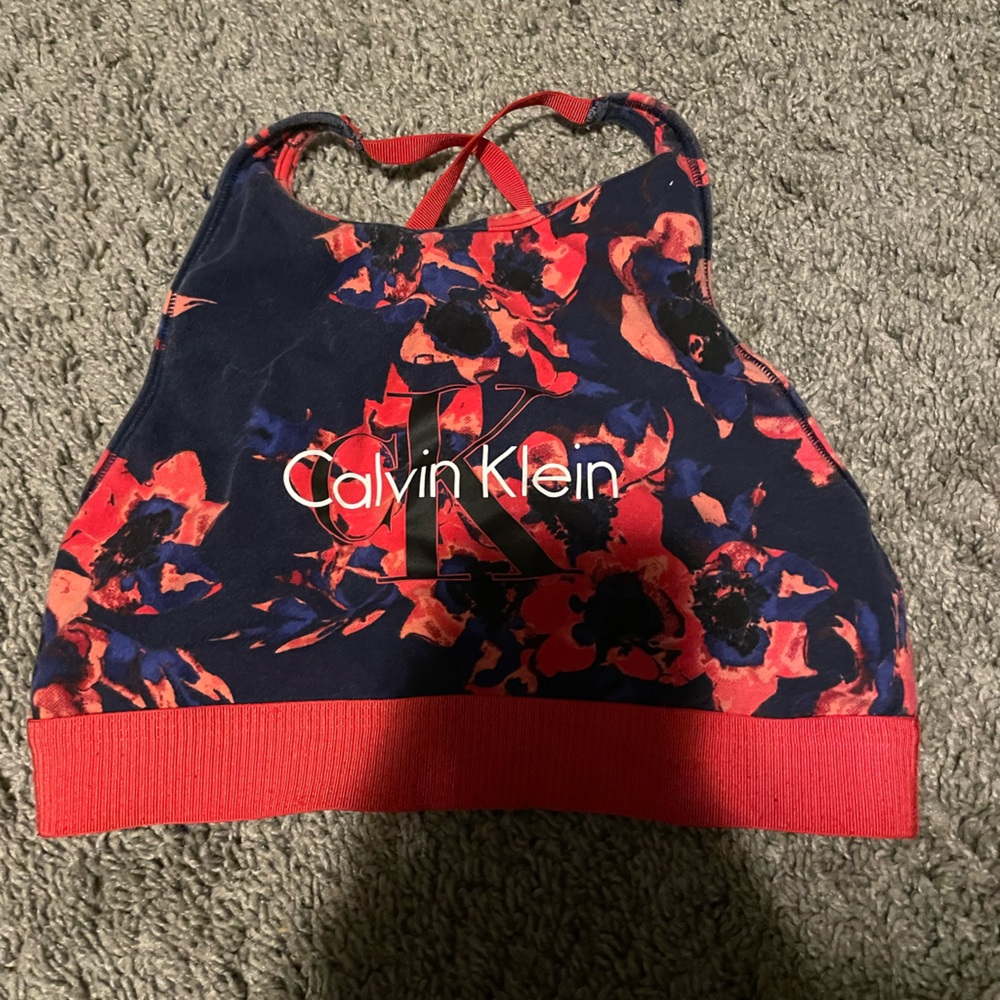 Calvin Klein Red Bra
